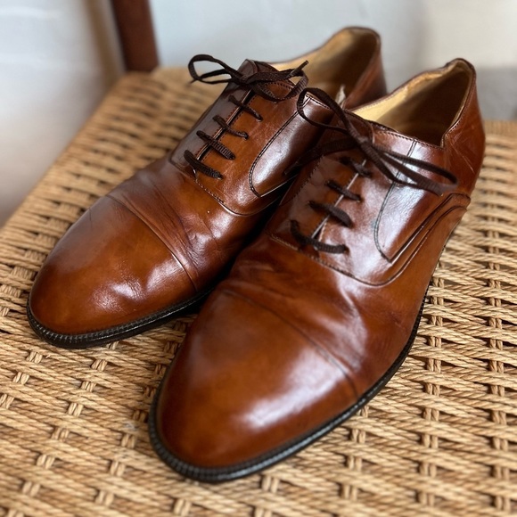 Johnston & Murphy Cellini Men’s Cap-Toe Oxford Shoes – Made in Italy – Size 9M main image 9